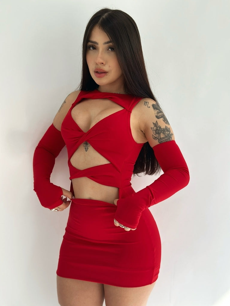 Vestido Linda Rojo