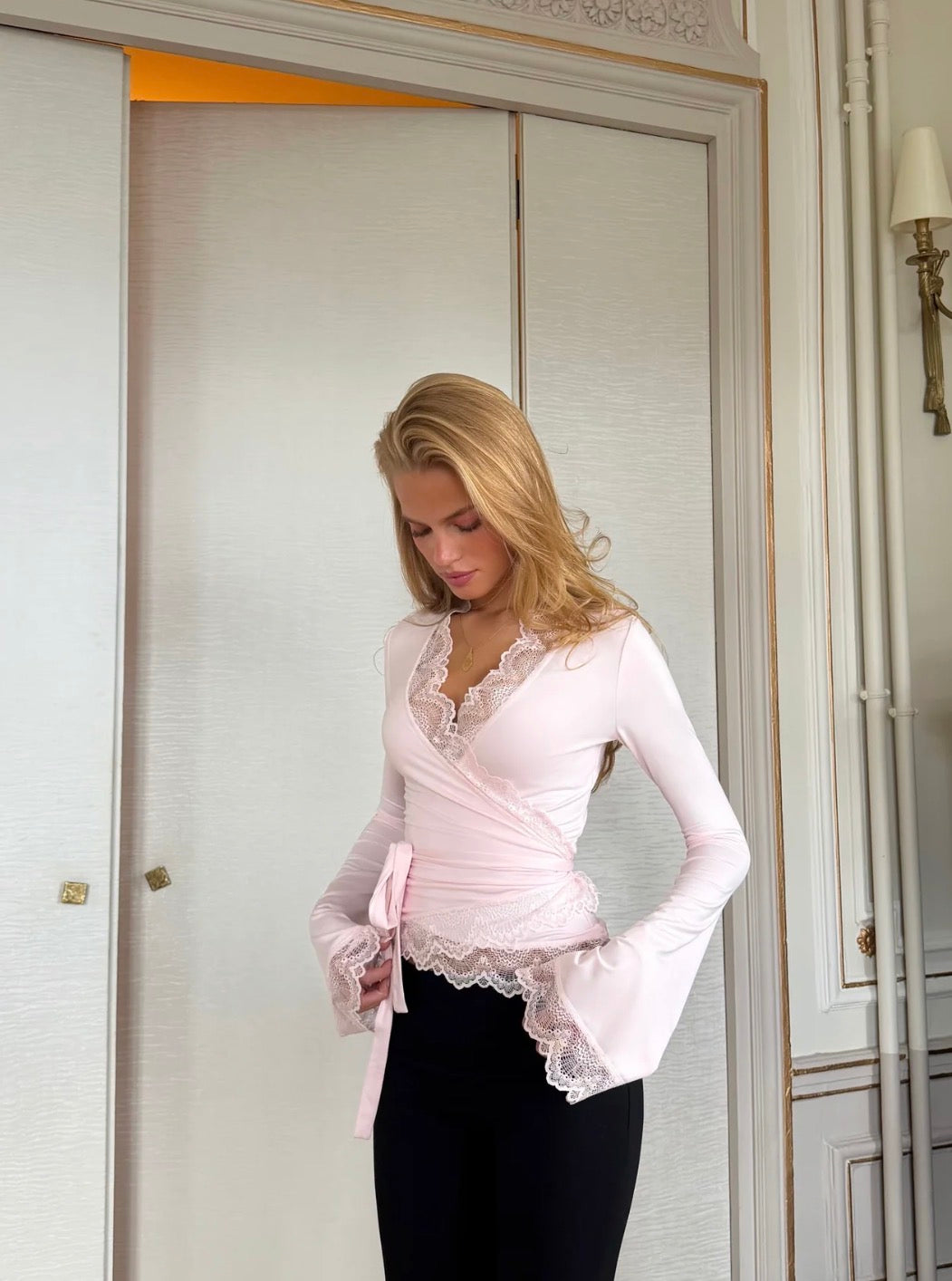 Crop Selene Rosa