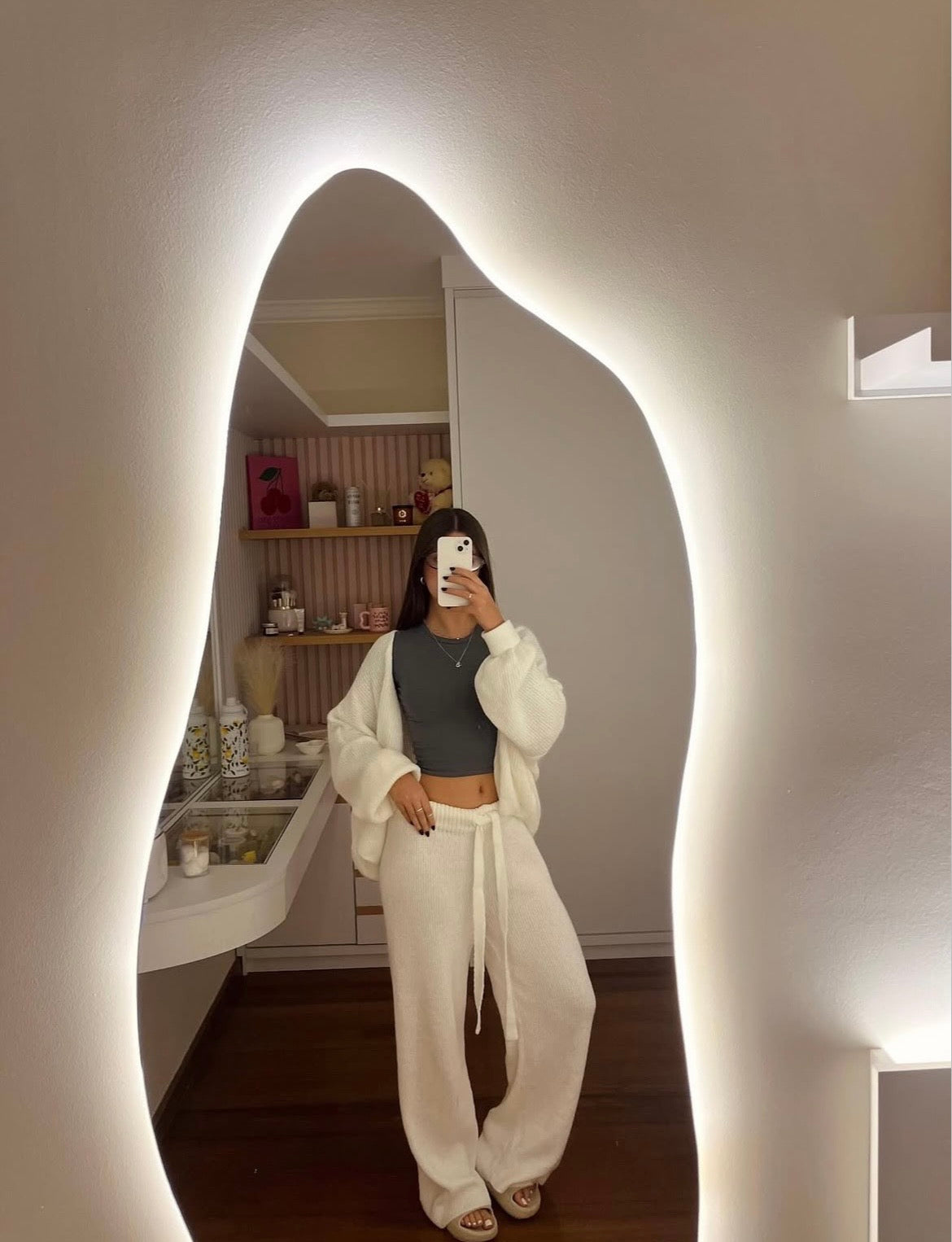 Conjunto Violet Blanco