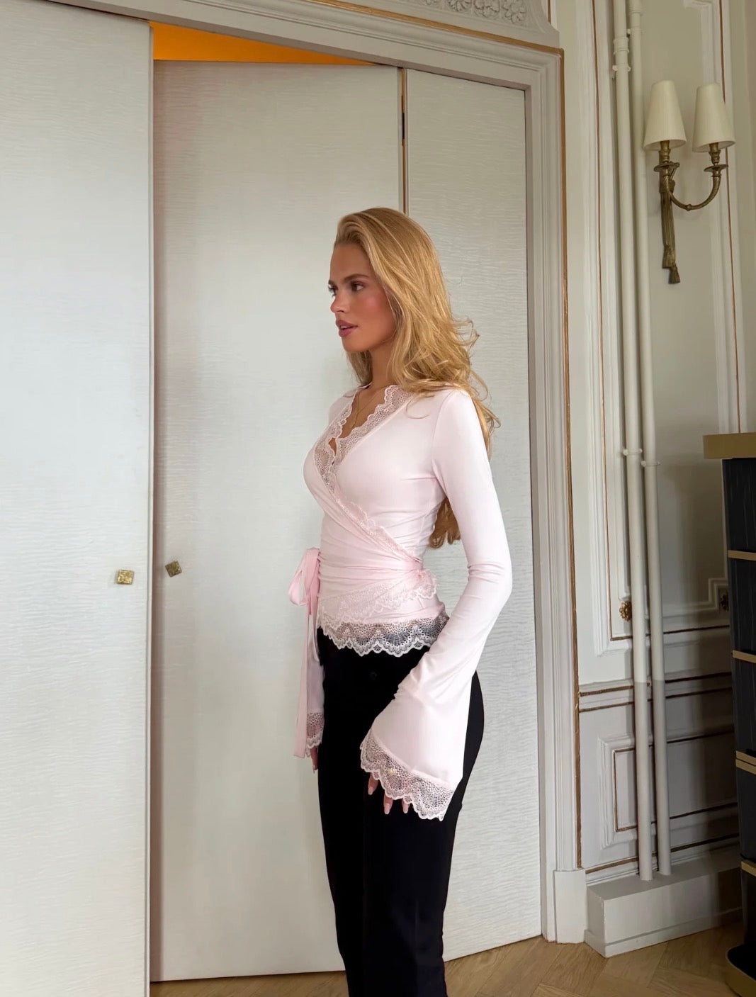 Crop Selene Rosa
