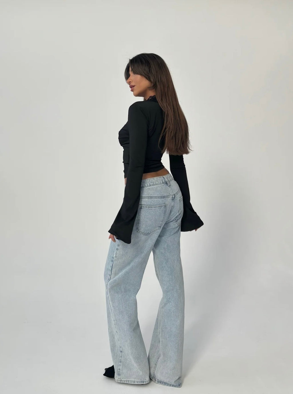 Crop Katty Negro
