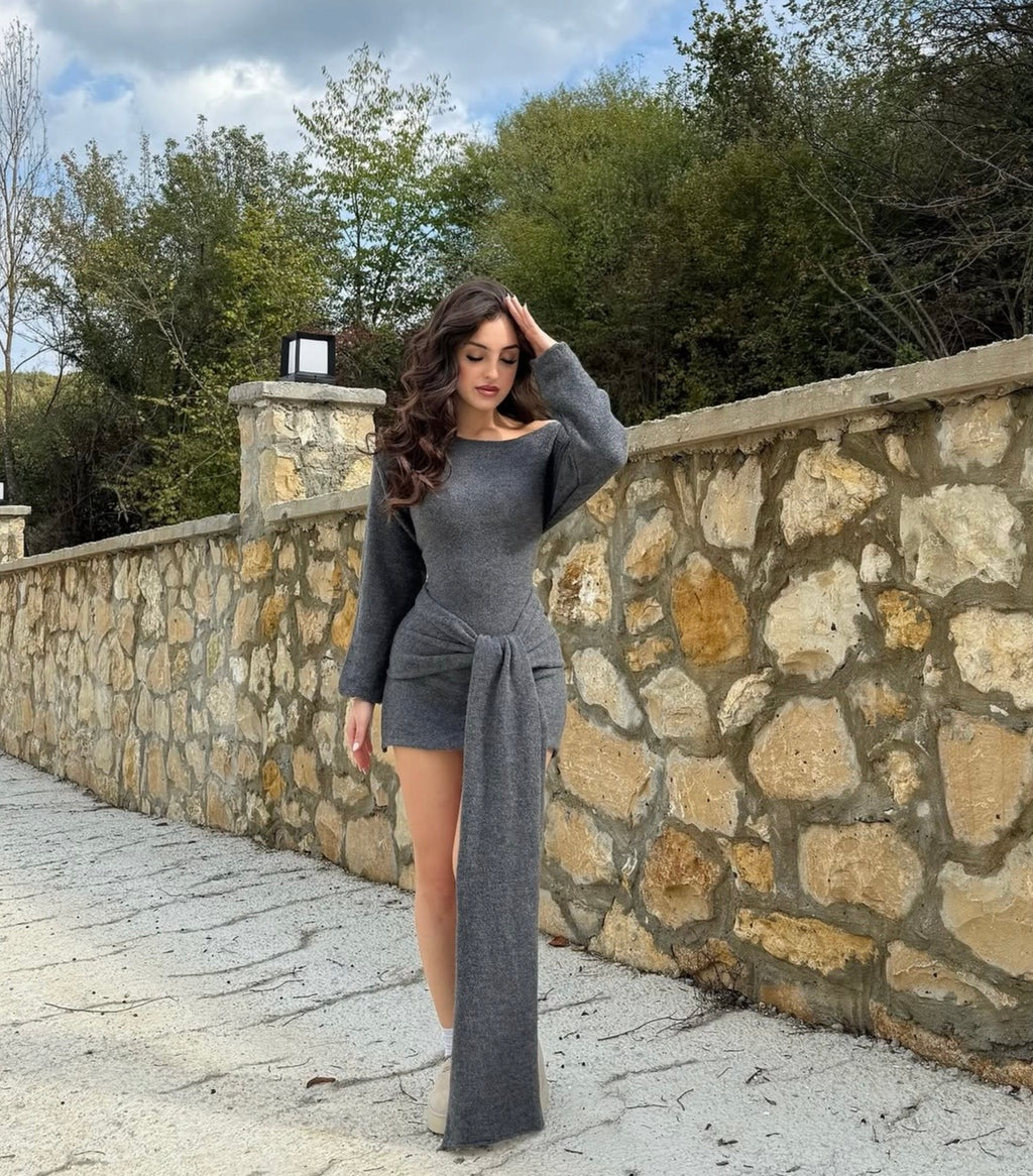Vestido Hazel Gris