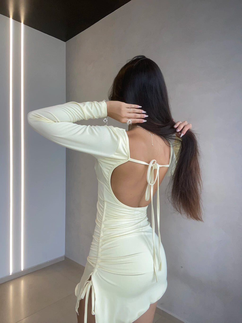 Vestido Eivy Bby Amarillo