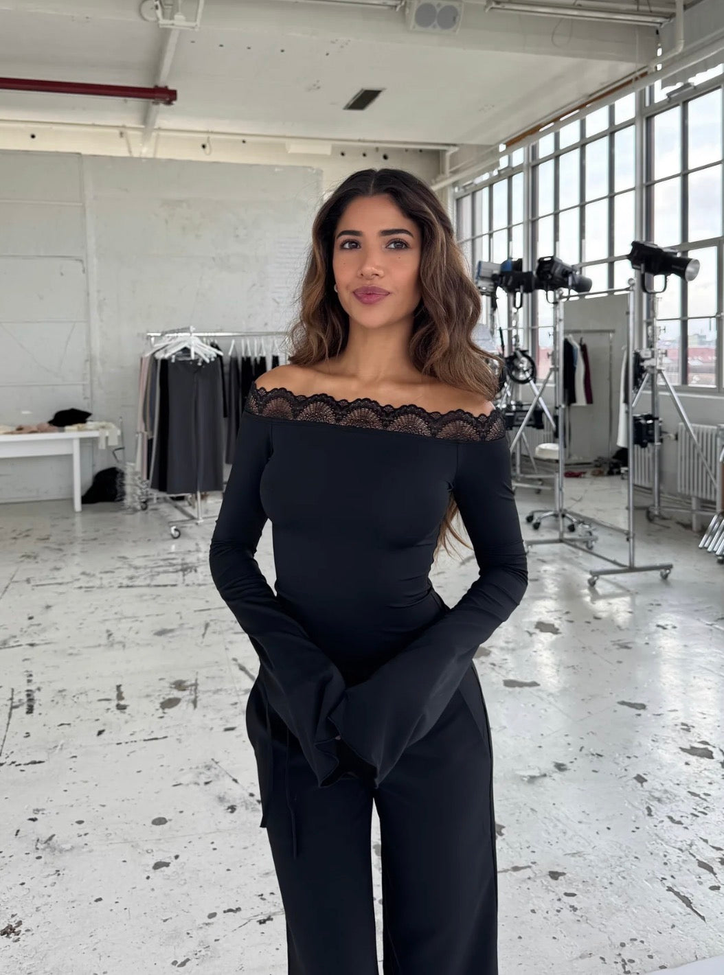 Crop Mila negro