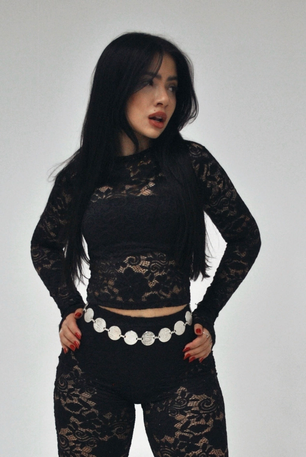 Crop Lola Negro