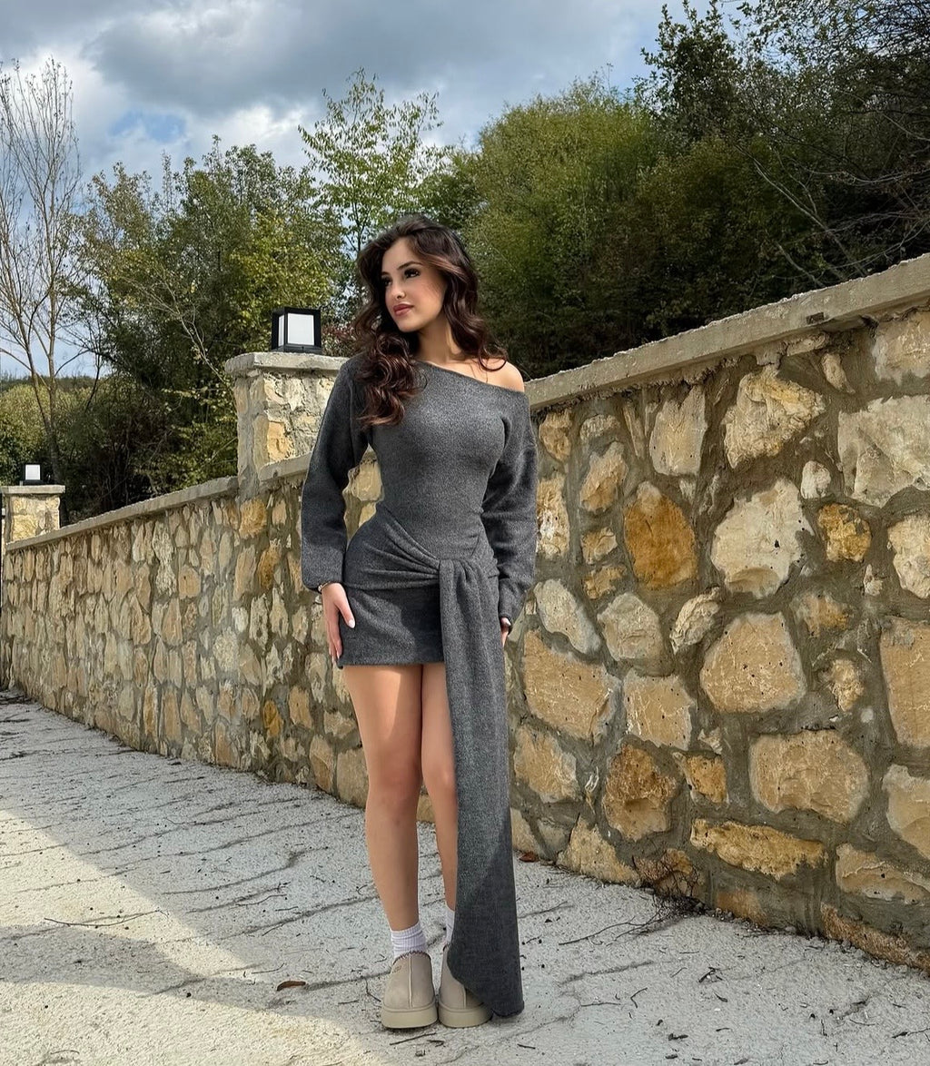 Vestido Hazel Gris