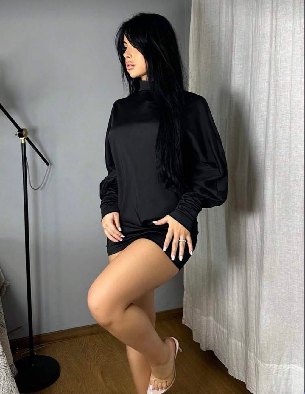 Vestido Ivory negro
