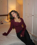 Crop Ebano Burdeo