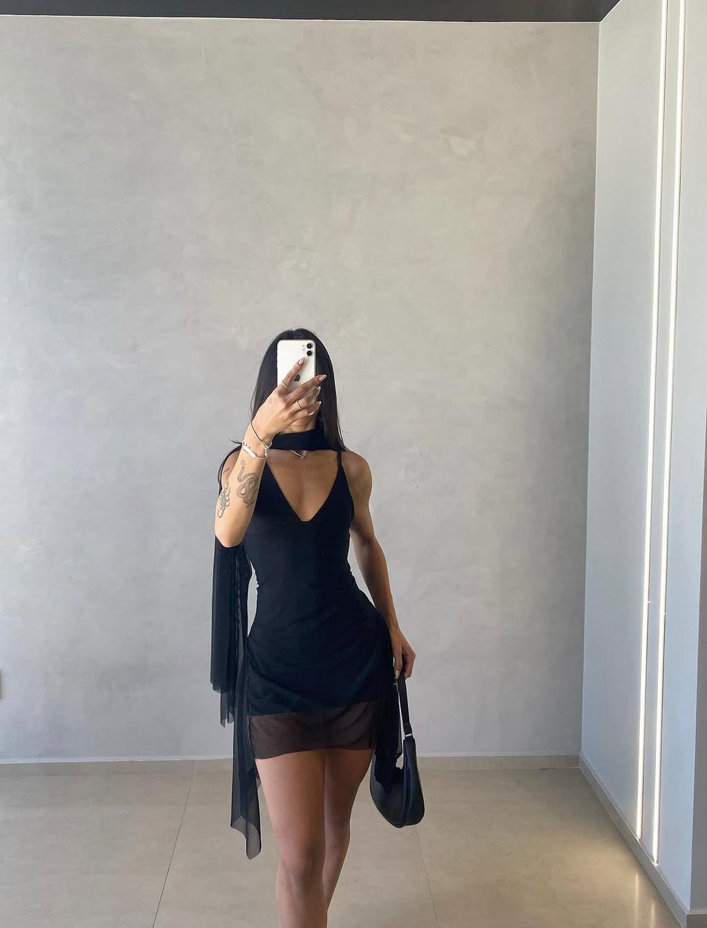 Vestido Menfis Negro