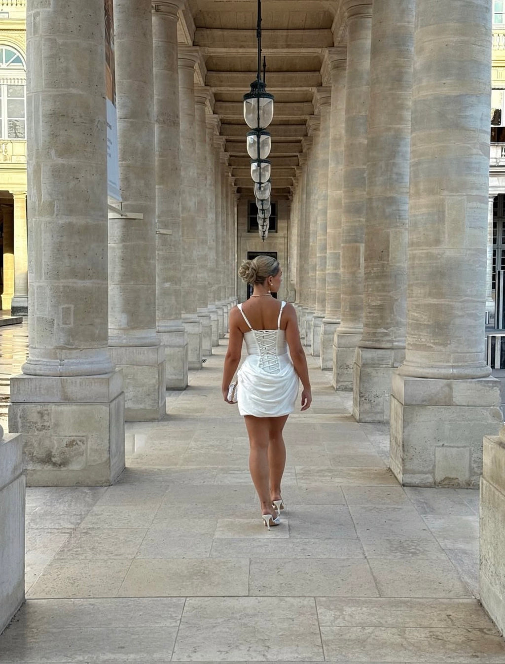 Vestido Carys Mini Blanco