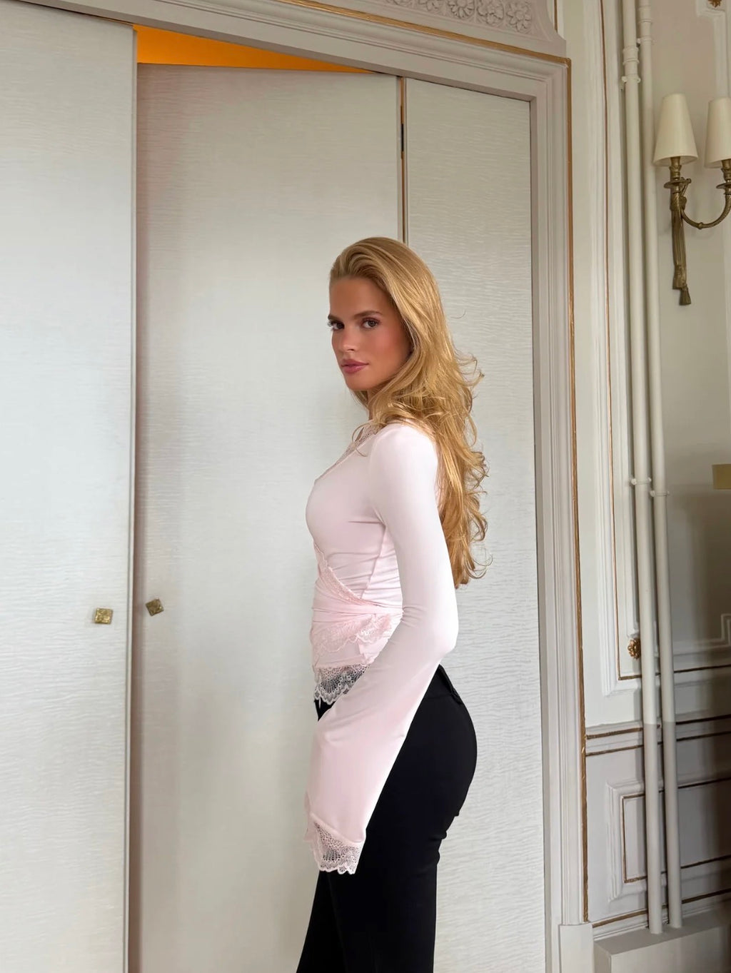 Crop Selene Rosa