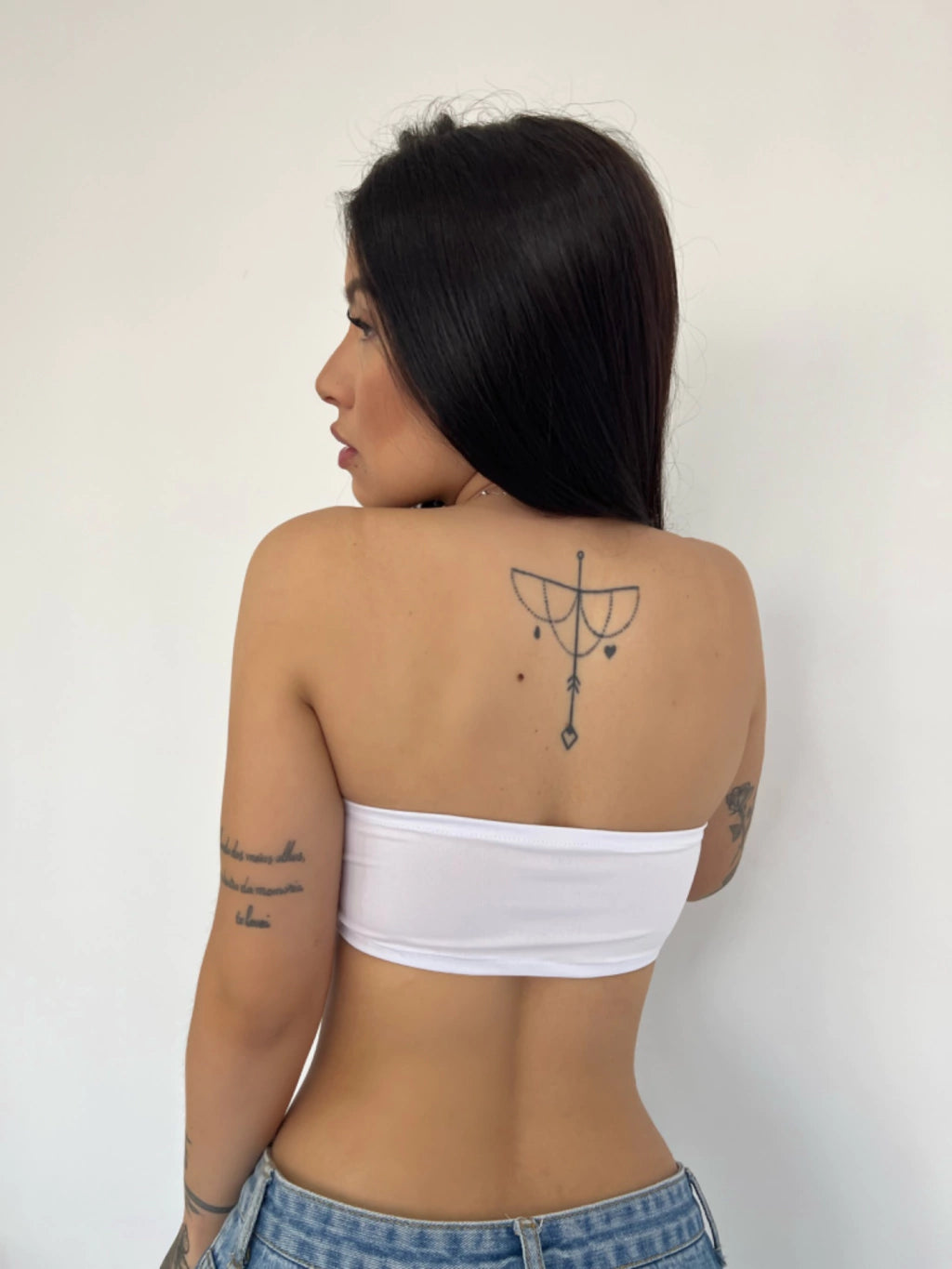 Crop Top Básico Blanco