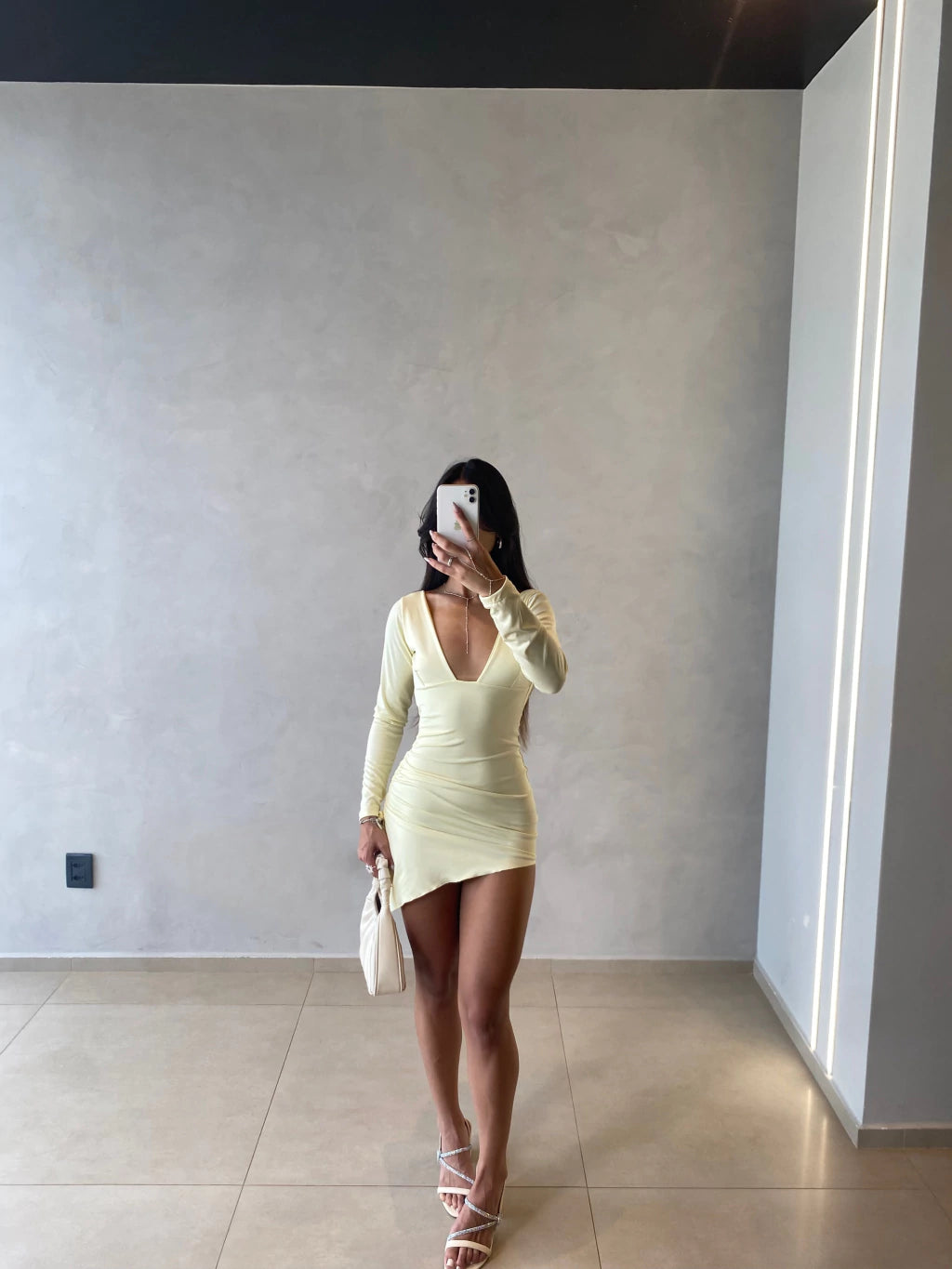 Vestido Eivy Bby Amarillo