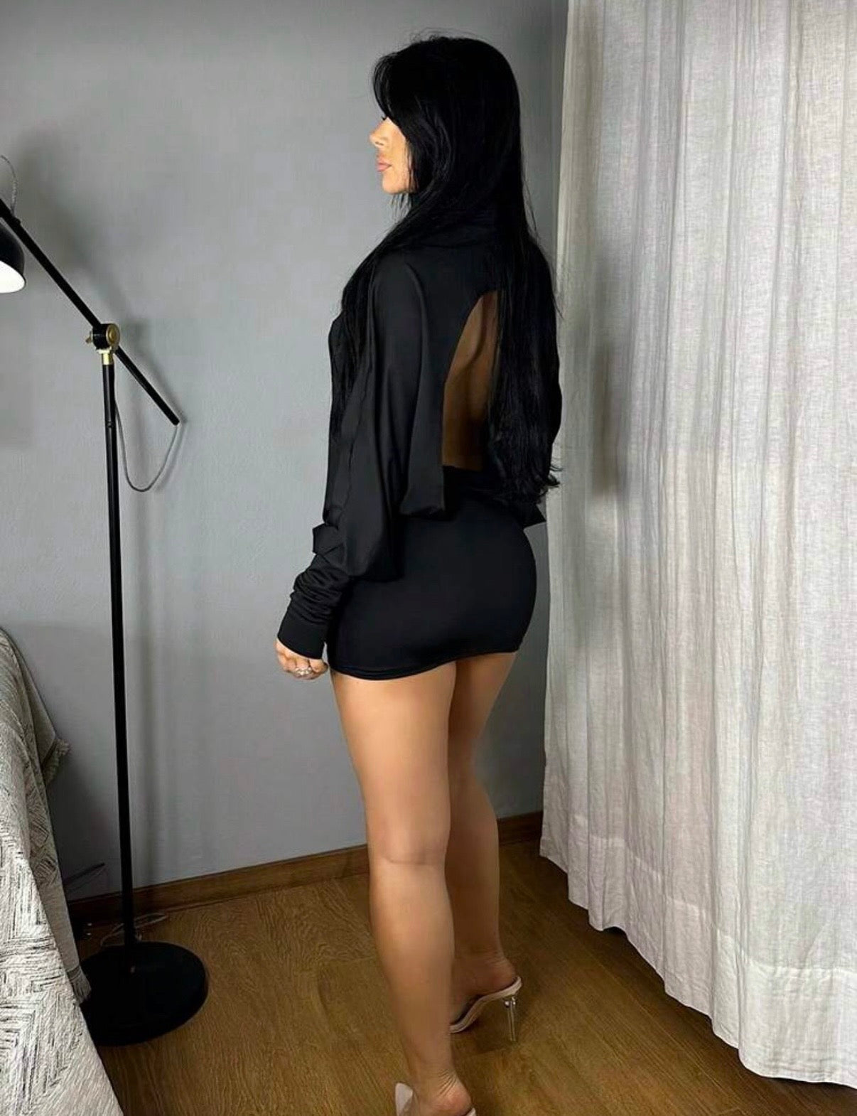 Vestido Ivory negro