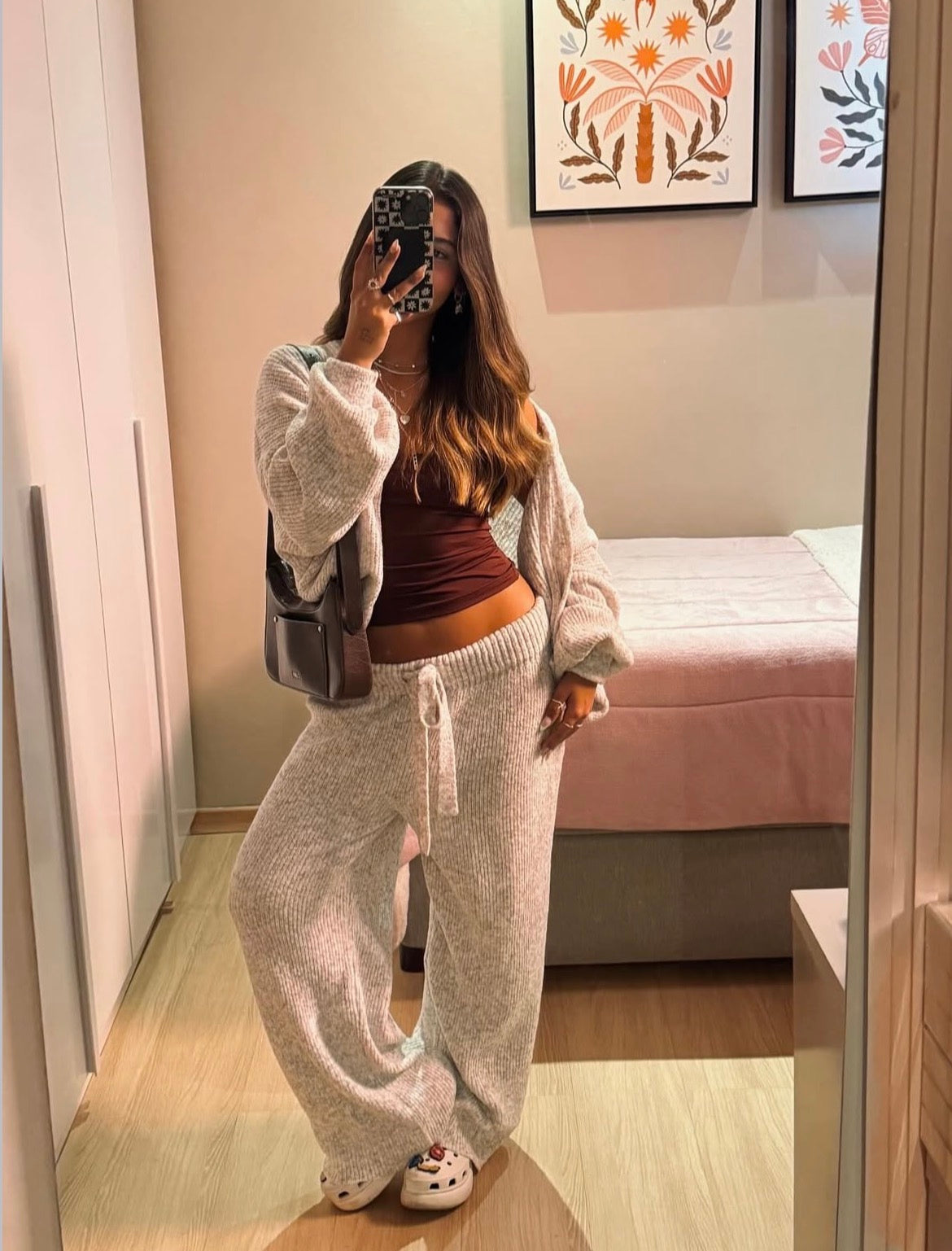 Pantalón Violet Gris