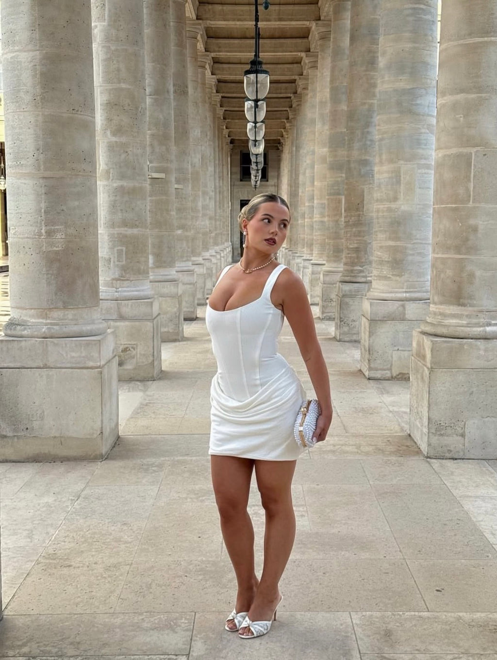 Vestido Carys Mini Blanco