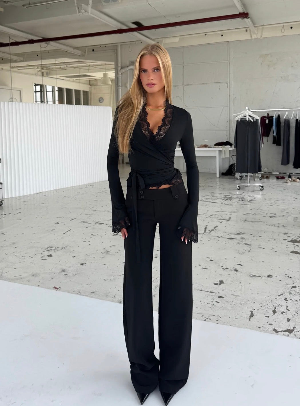 Crop Selene Negro