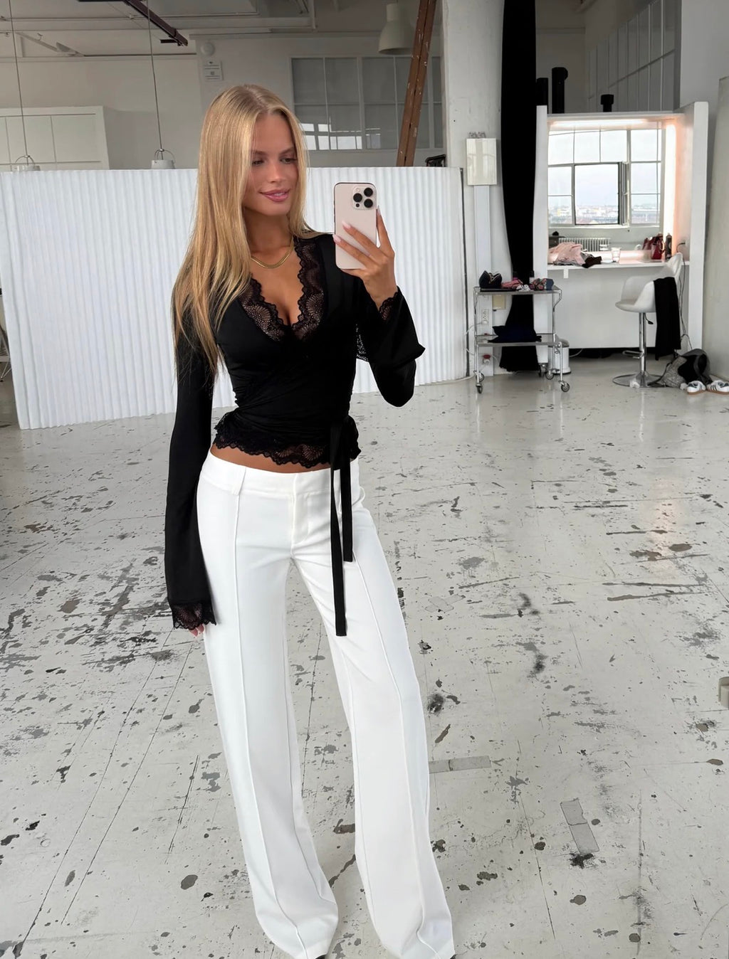 Crop Selene Negro