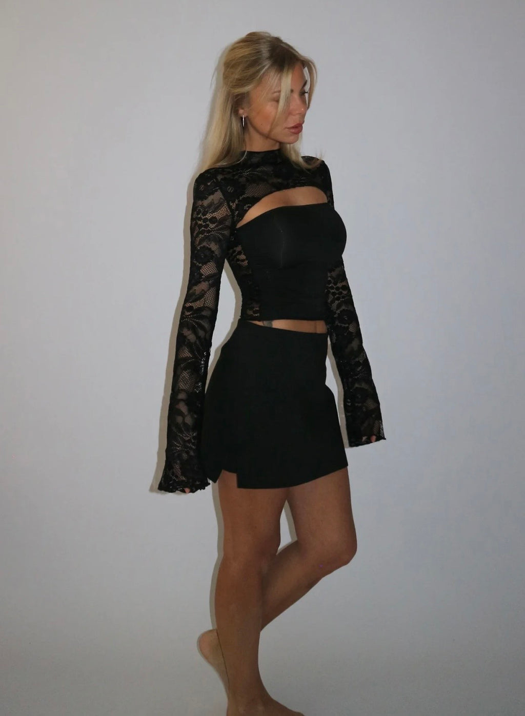 Crop Lua Negro