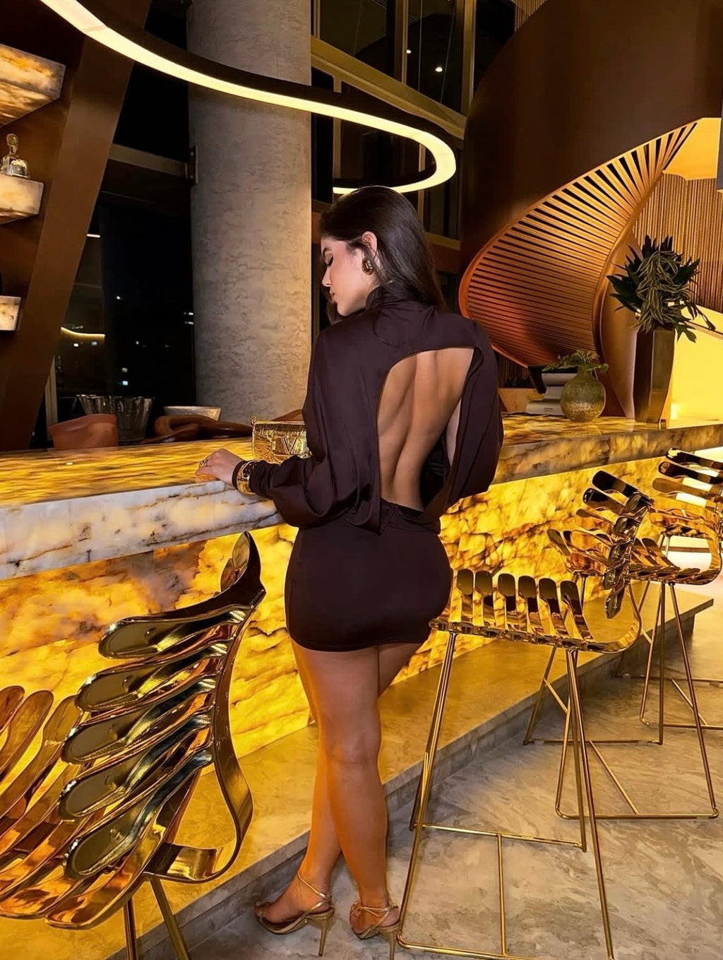 Vestido Ivory Chocolate