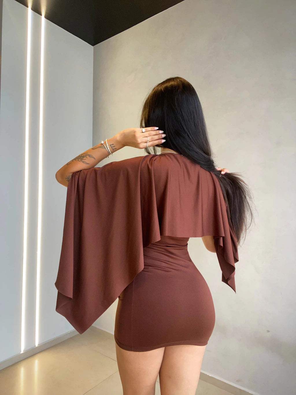 Vestido Sienna Chocolate