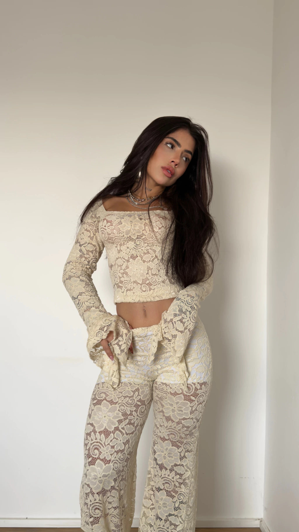 Pantalón Lola Beige