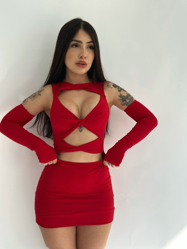 Vestido Linda Rojo