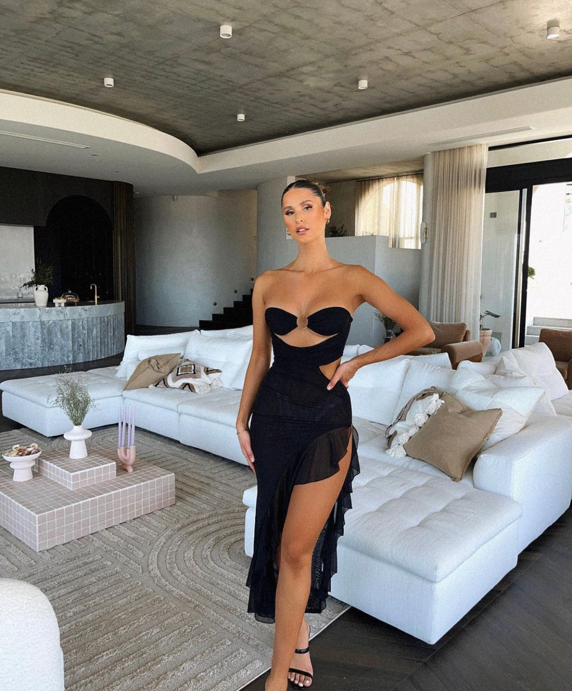 Vestido La Romana Negro