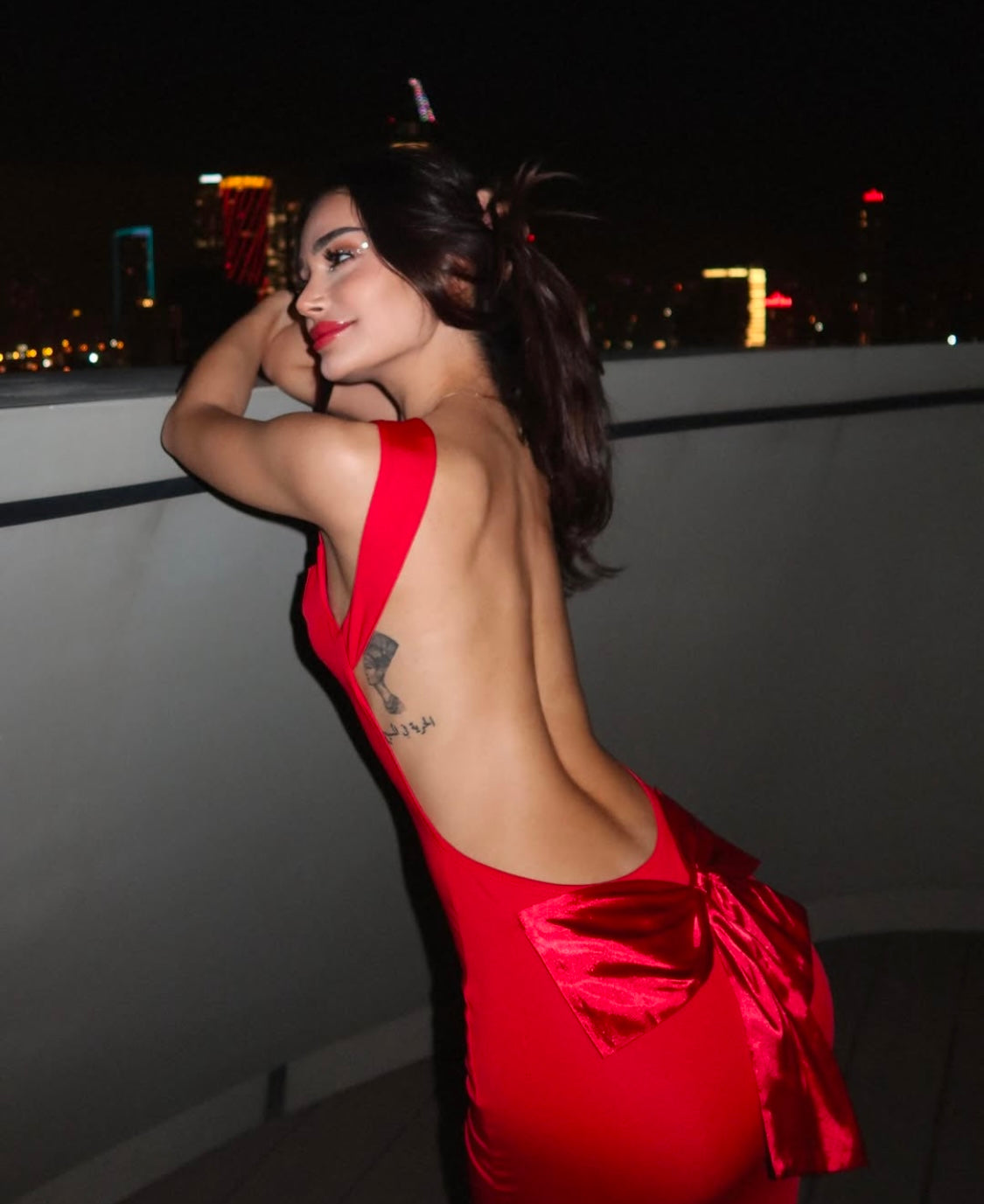 Vestido Alba Rojo