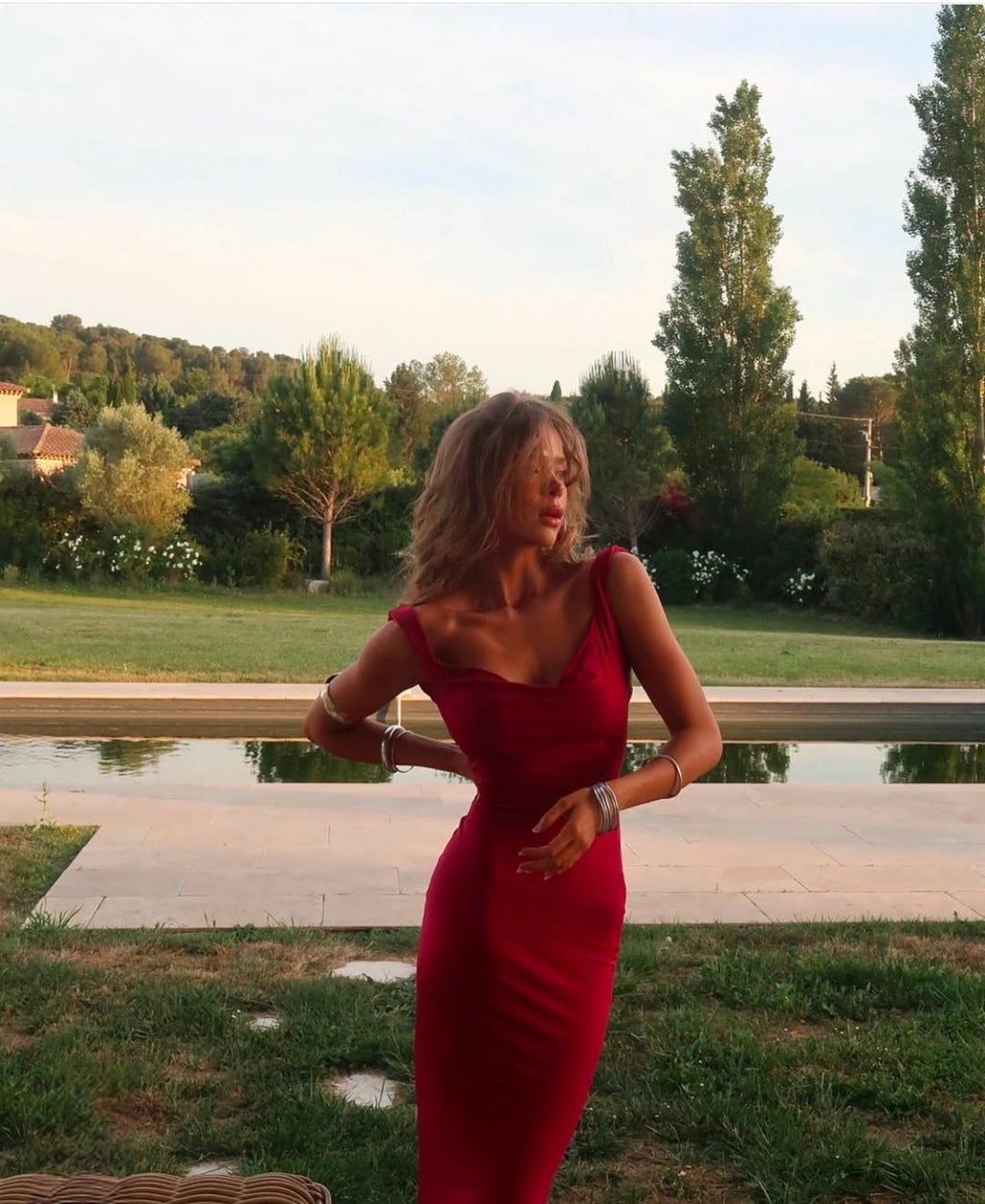Vestido Alba Rojo