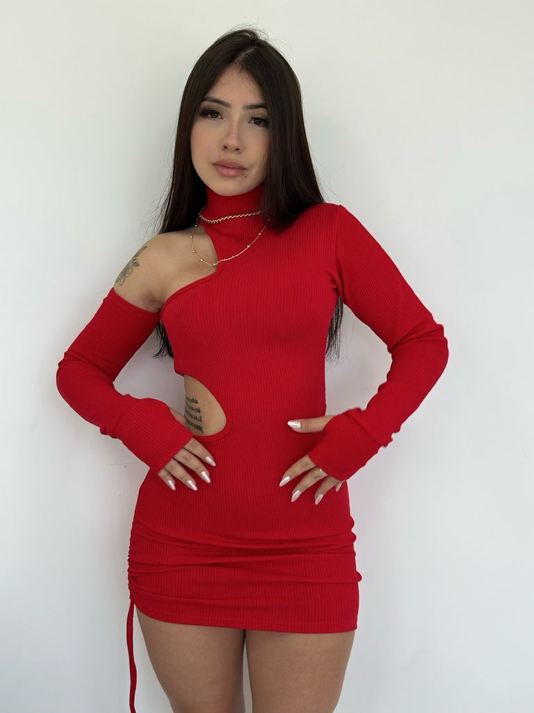 Vestido Florencia Rojo