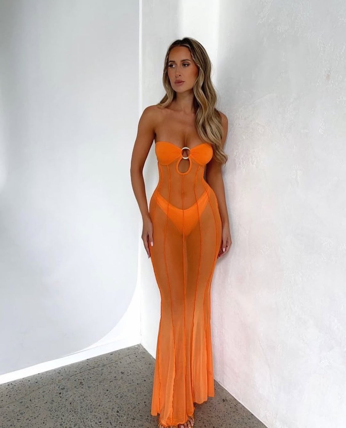 Vestido Manhattan Naranja