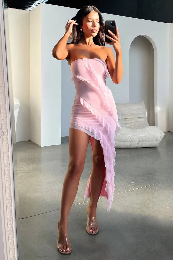 Vestido Savanna Rosa