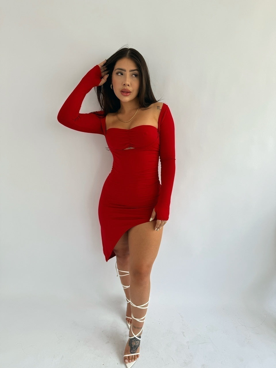 Vestido Paola Rojo