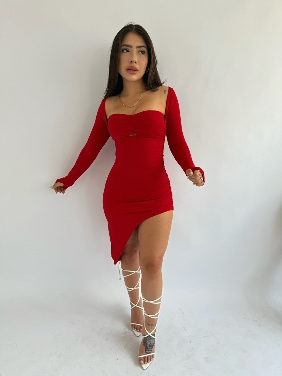 Vestido Paola Rojo