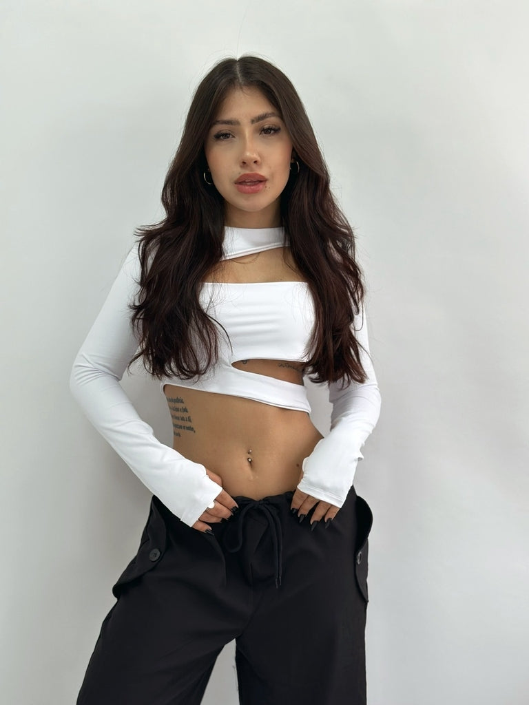 Crop Chia Blanco