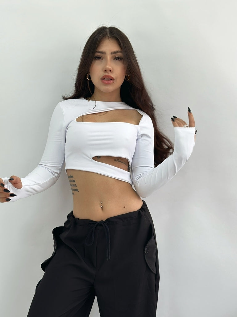 Crop Chia Blanco
