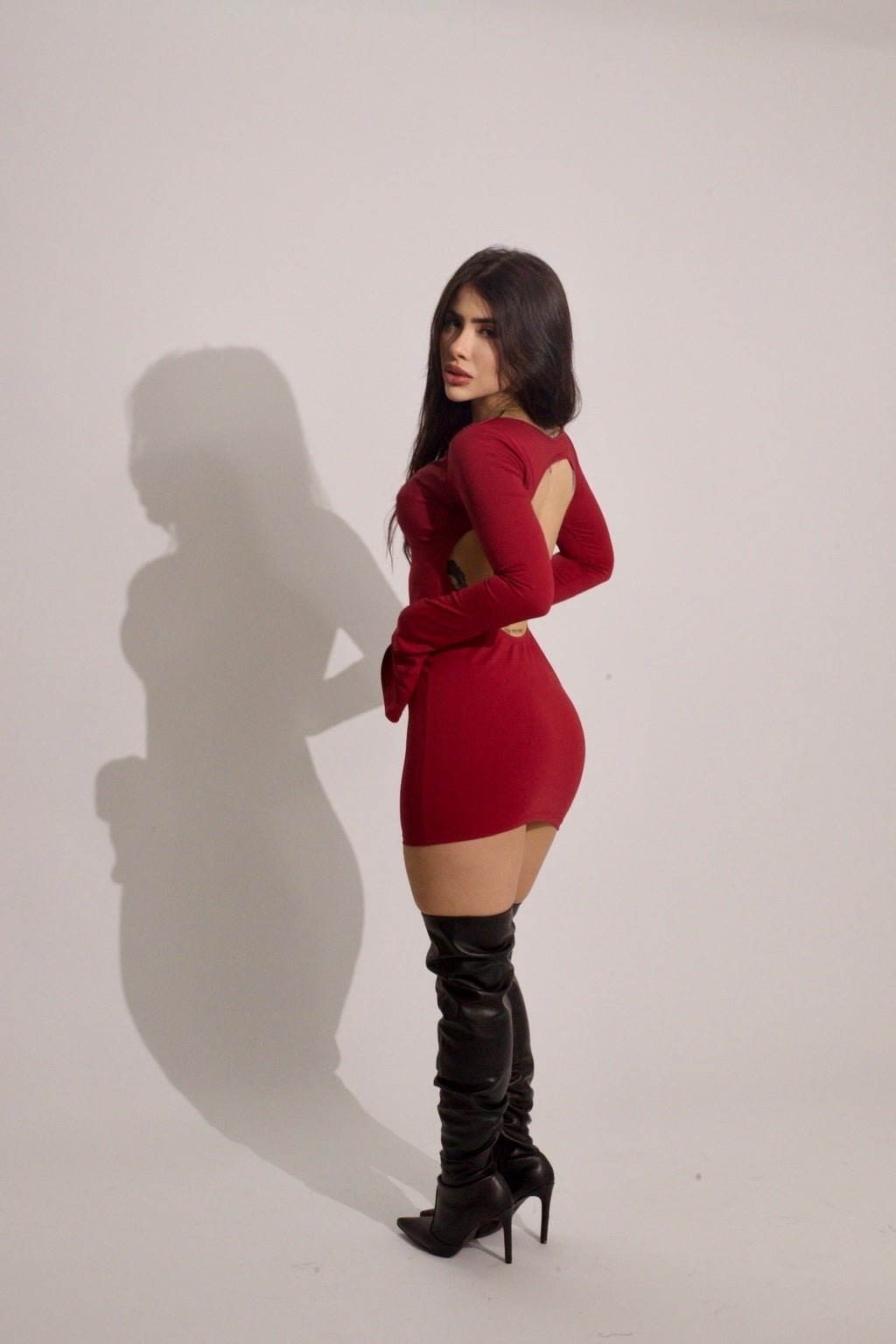 Vestido Belice Rojo Italiano
