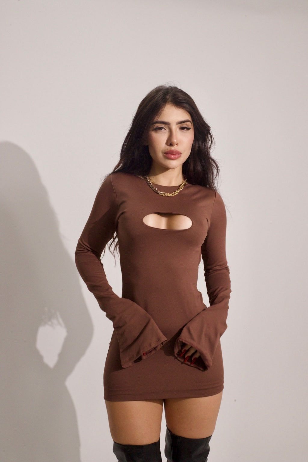 Vestido Belice Chocolate