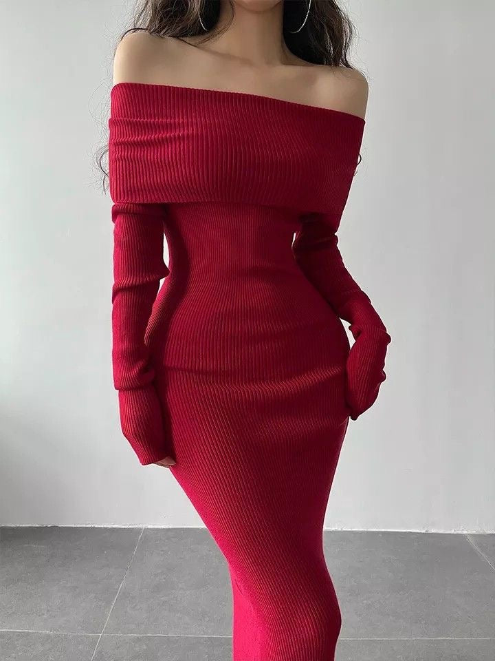 Vestido Tulipan Rojo