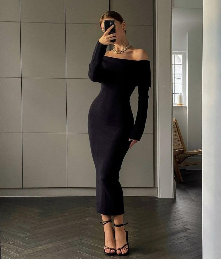 Vestido Tulipan Negro