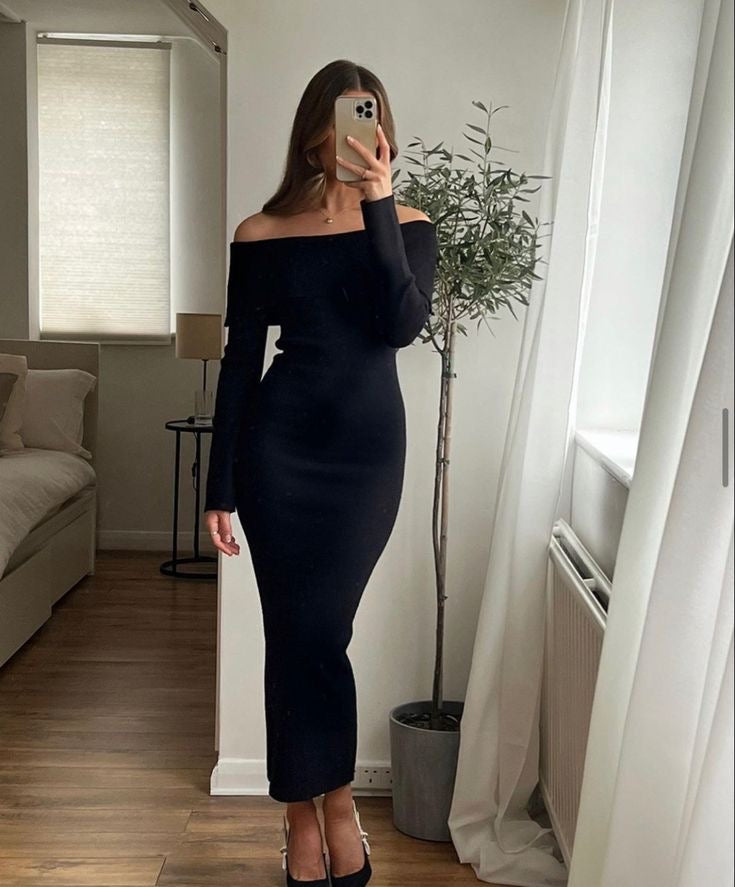 Vestido Tulipan Negro