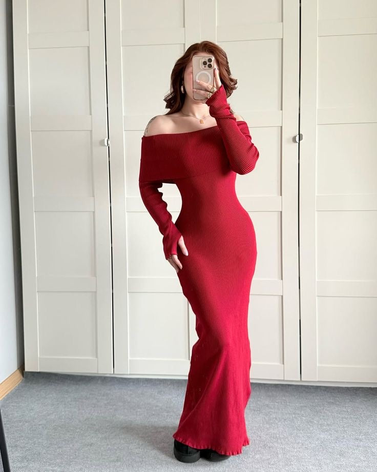 Vestido Tulipan Rojo