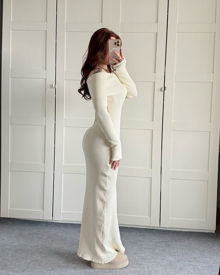 Vestido Tulipan Blanco