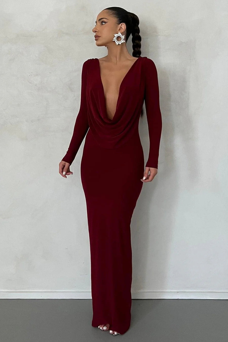 Vestido Azalea Rojo Italiano