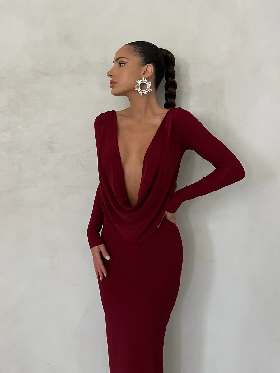 Vestido Azalea Rojo Italiano