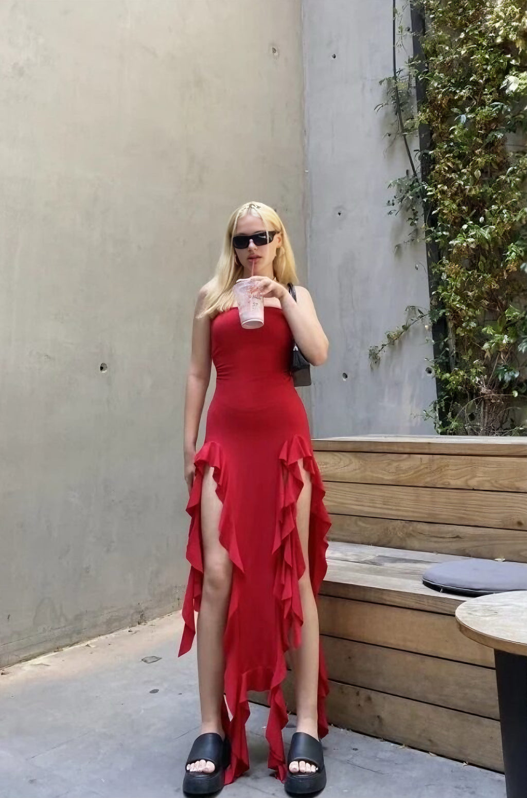 Vestido Said Rojo