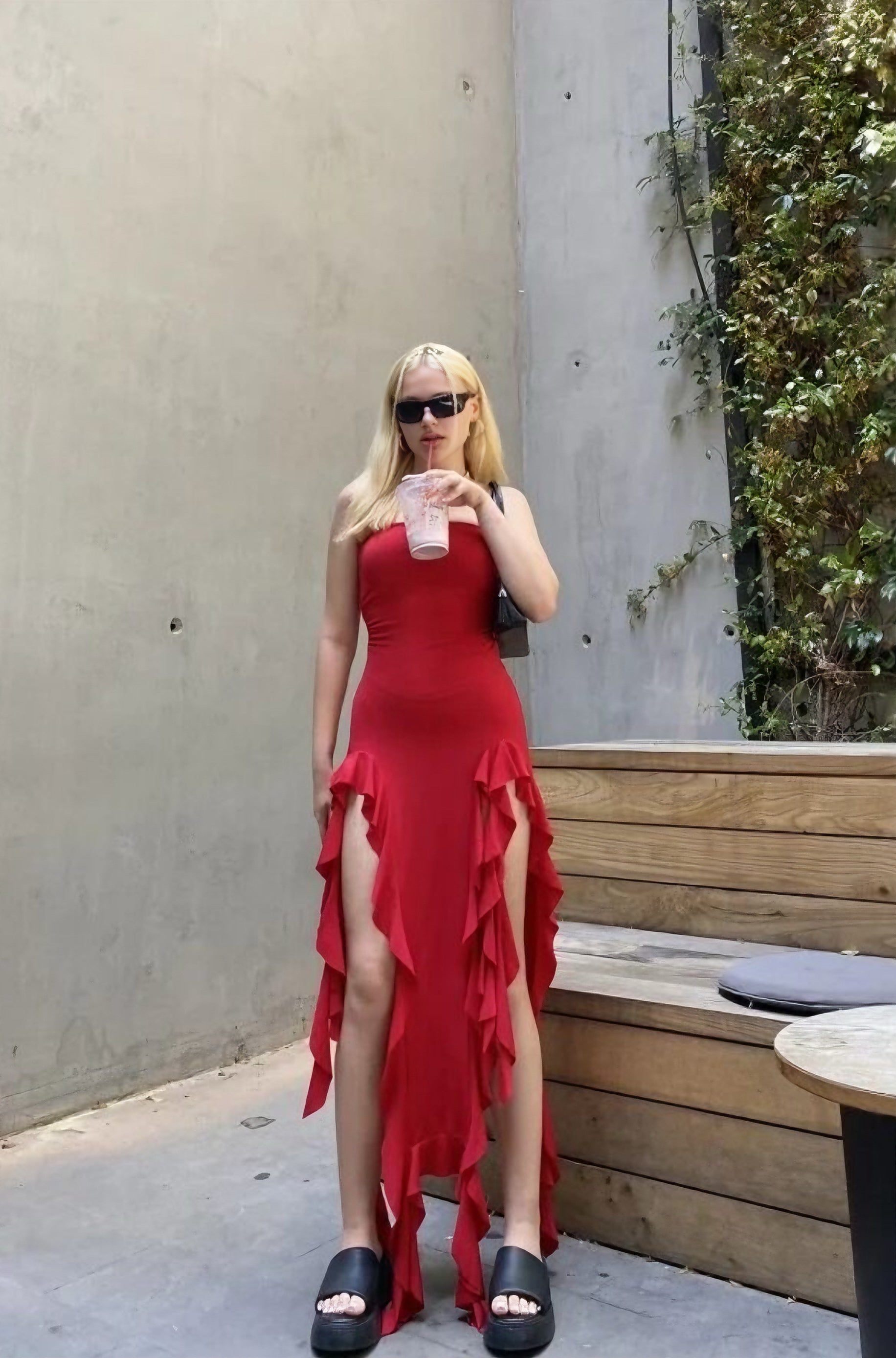 Vestido Said Rojo