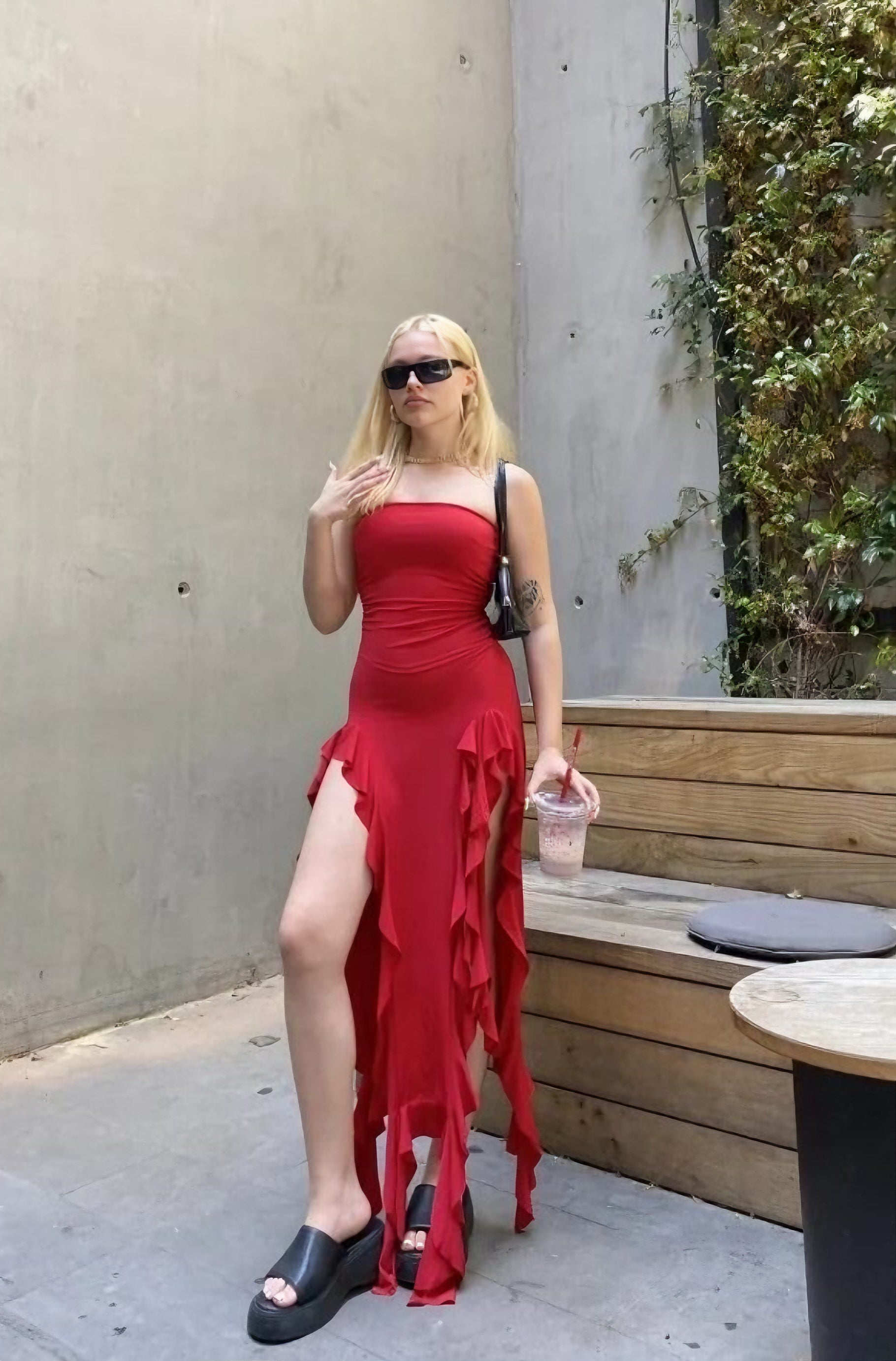 Vestido Said Rojo
