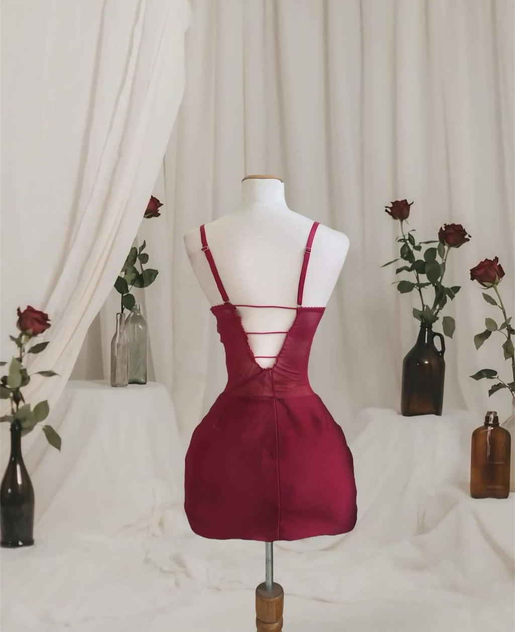 Conjunto Paloma Mini Rojo